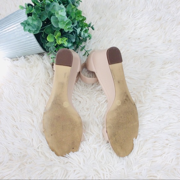 🚫SOLD🚫 NINE WEST Phonecall Blush Beige Ankle - Picture 6 of 8